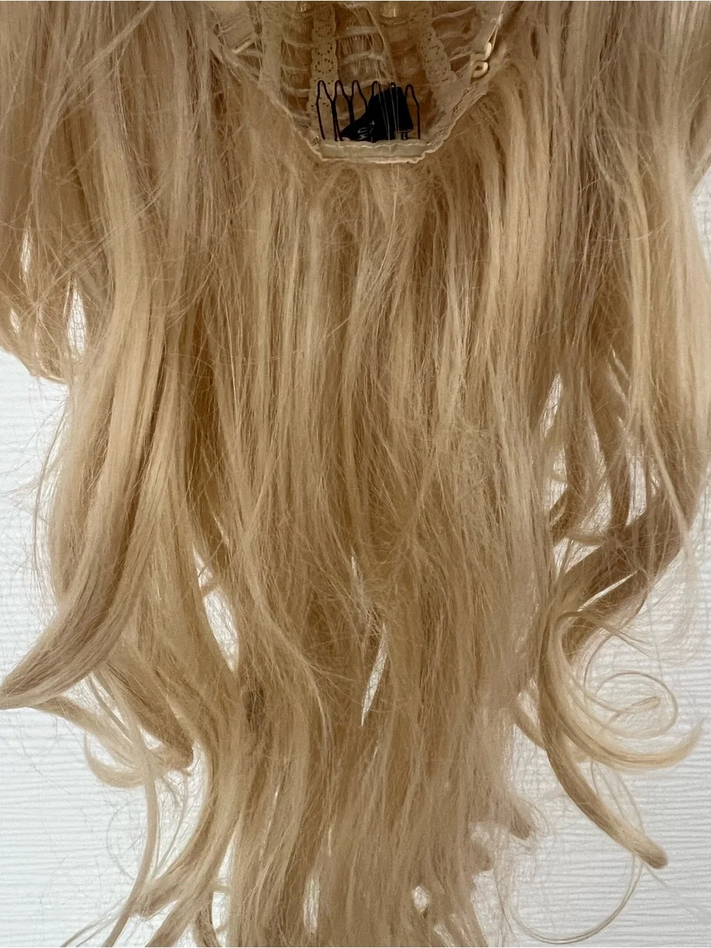 Blonde Long Wavy Ponytail Hair Extension